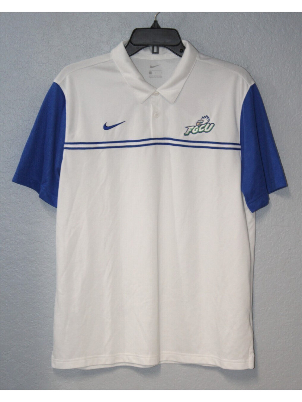 Nike Men Dry Franchise Florida Gulf Coast FGCU Men LARGE S/S Polo Shirt CI4467